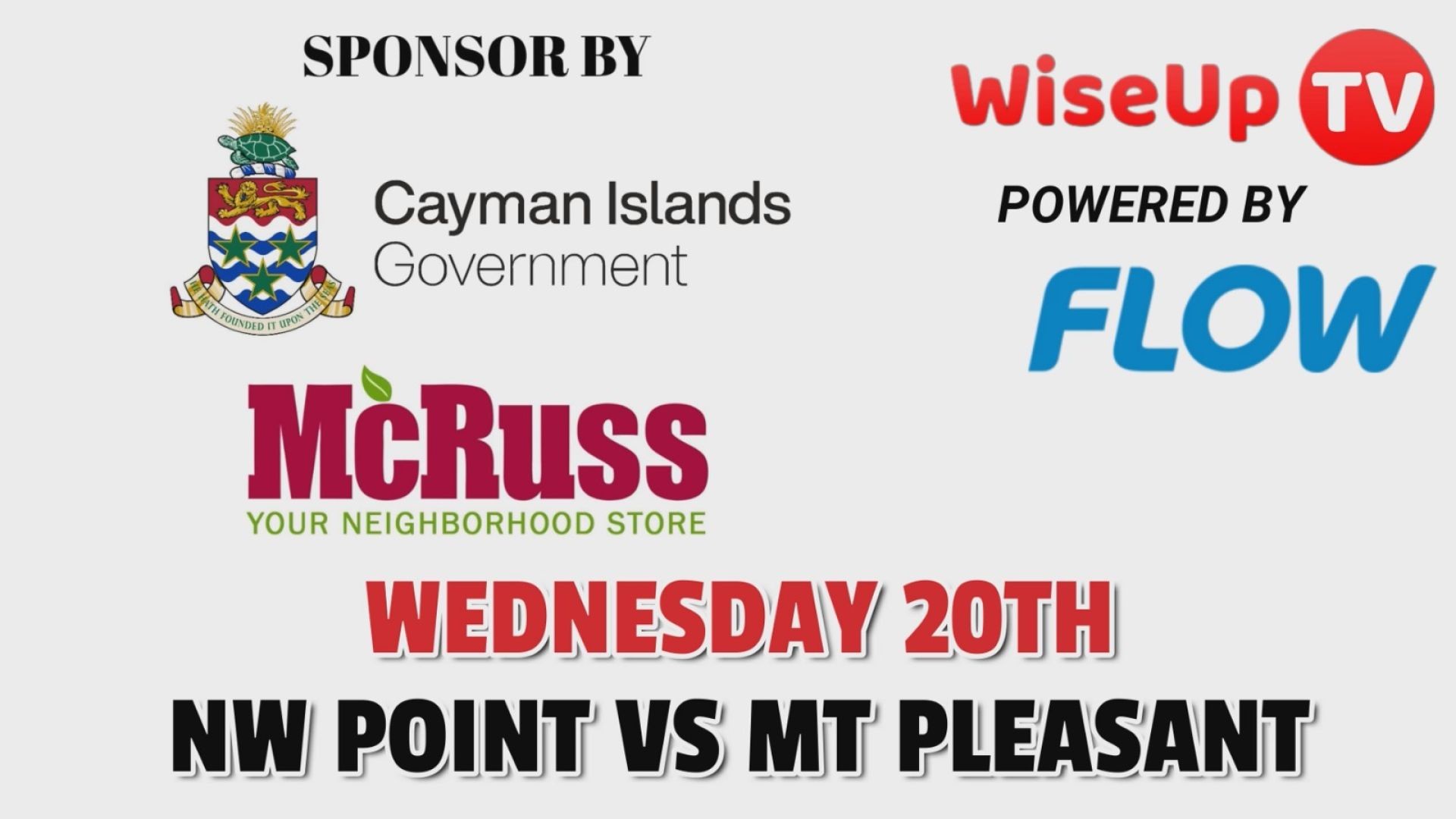 Wednesday 20th NW Point VS MT Pleasant