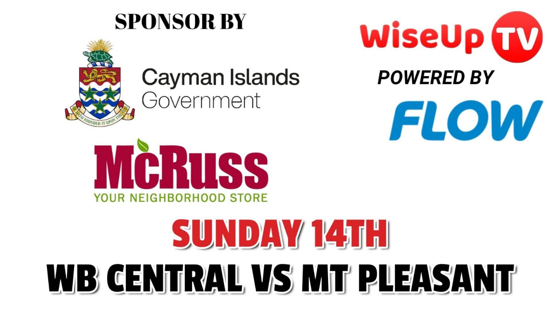 ⁣WB Central VS MT Pleasant Sunday 14th 2025
