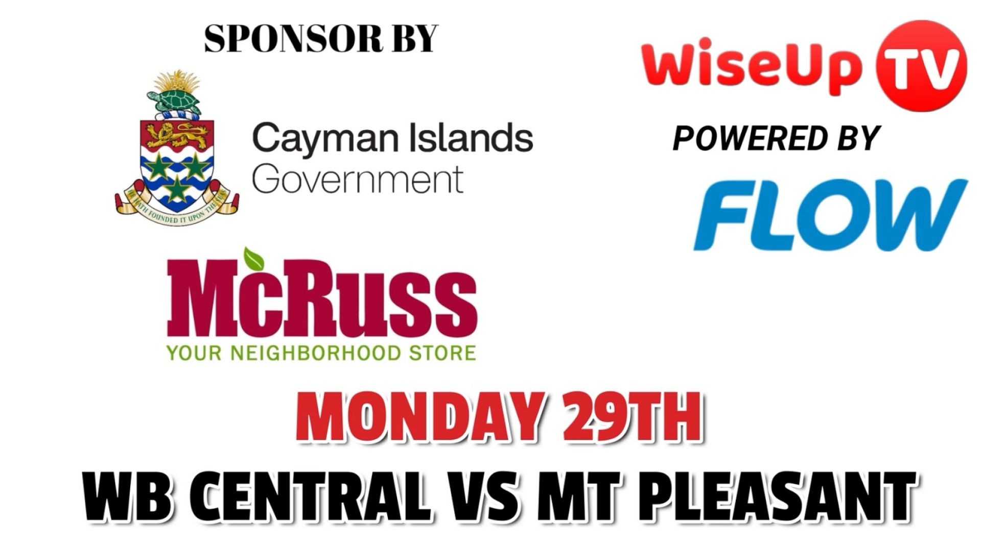WB Central VS MT Pleasant Monday 29